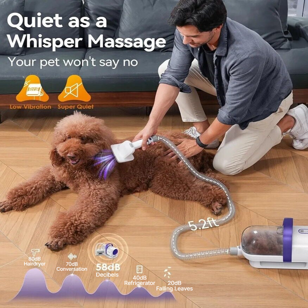 The Ultimate Dog Grooming Vacuum Kit