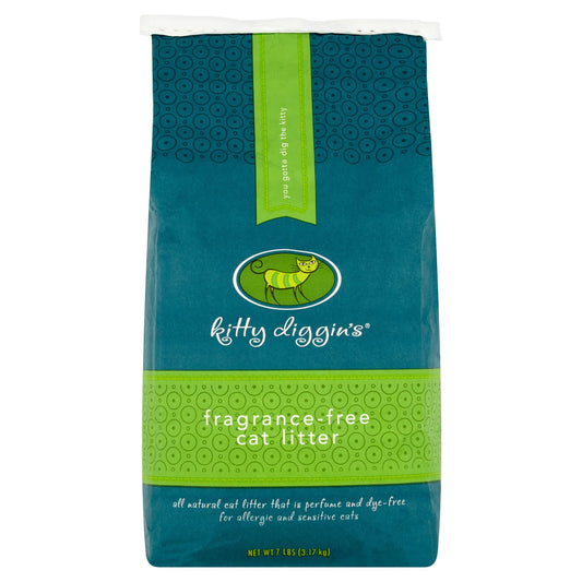 (6 Pack)  Fragrance-Free Cat Litter, 7 Lbs